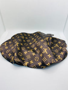 brown louis vuitton bonnet